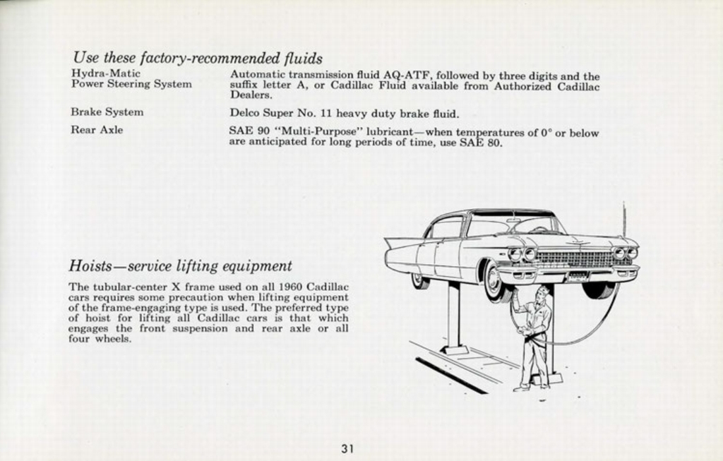 1960 Cadillac Owners Manual Page 20